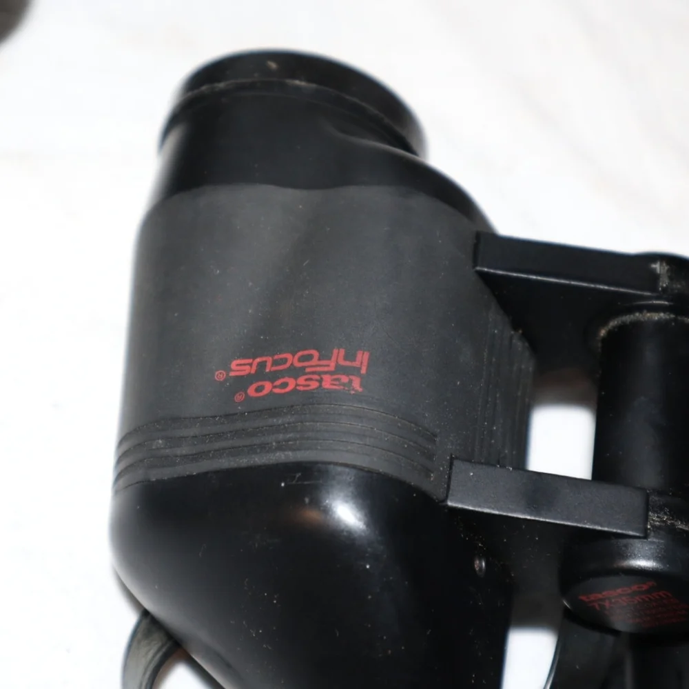 Vintage Black Binoculars - Classic 7x50 Optical Viewer